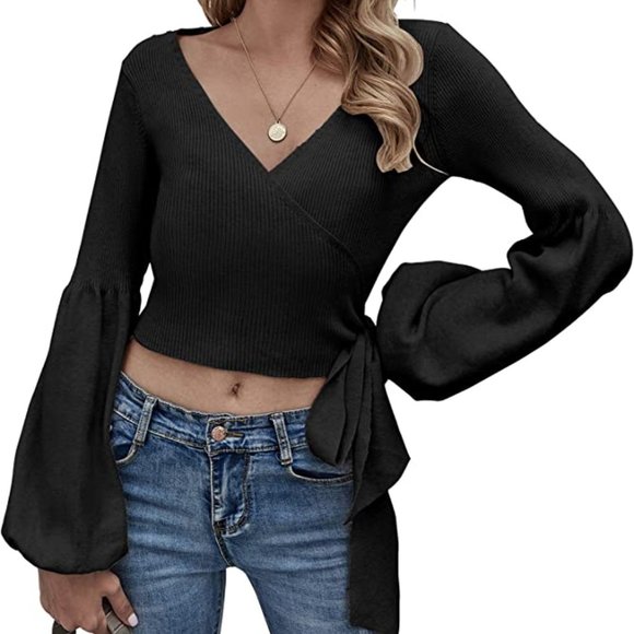 ❤️ NWOT Multi-Style Cropped Sweater - Picture 2 of 5